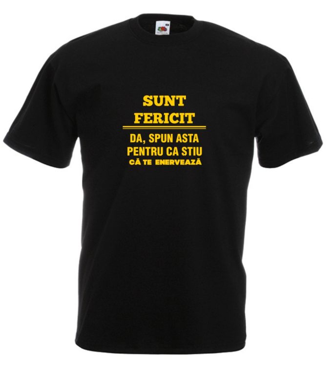 Sunt fericit