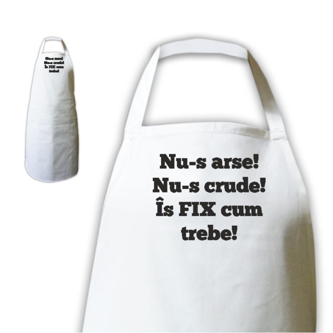 nu-s arse nu-s crude alb